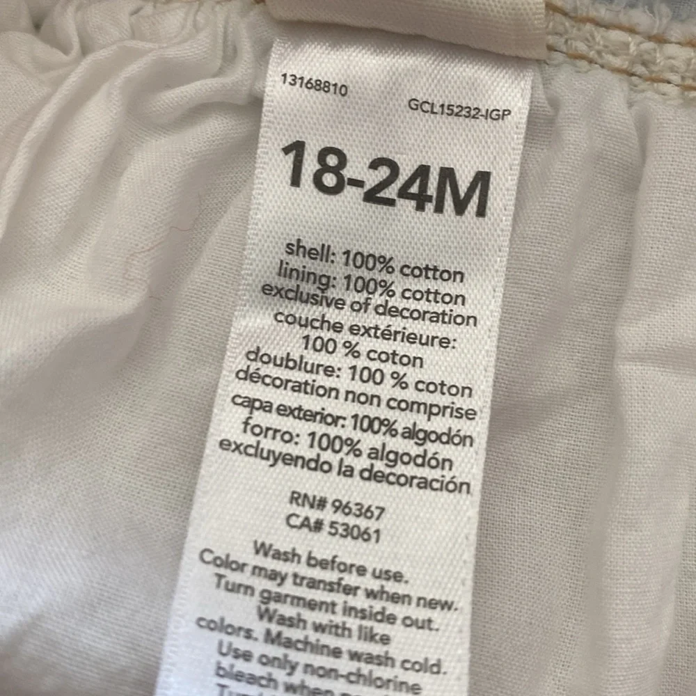 ✨OshKosh B’Gosh Denim Dress 18-24 Months - Picture 8 of 9